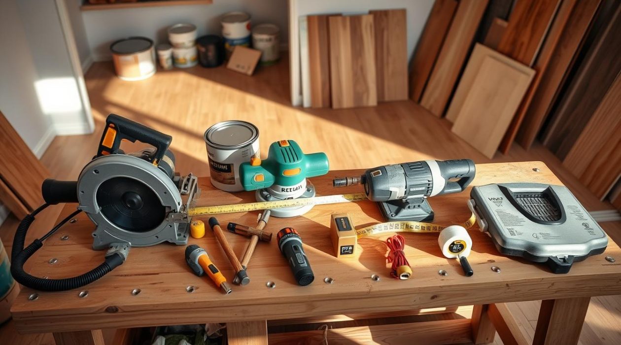 DIY flooring tools