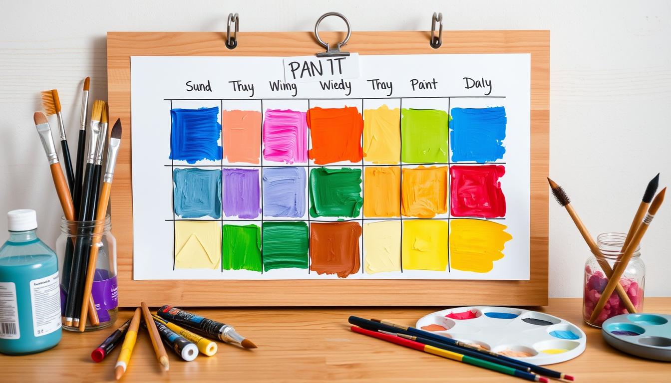 Paint Schedule