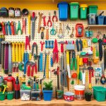 Pegboard Organization