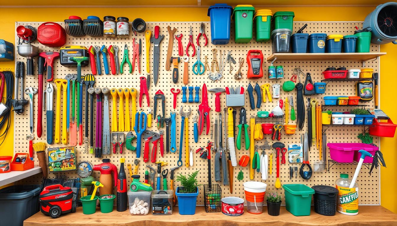 Pegboard Organization